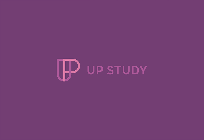 Design de Logotipo da agência de intercâmbio Up Study